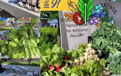 After 4th Friday tonight, stop by the Farmers Market tomorrow!