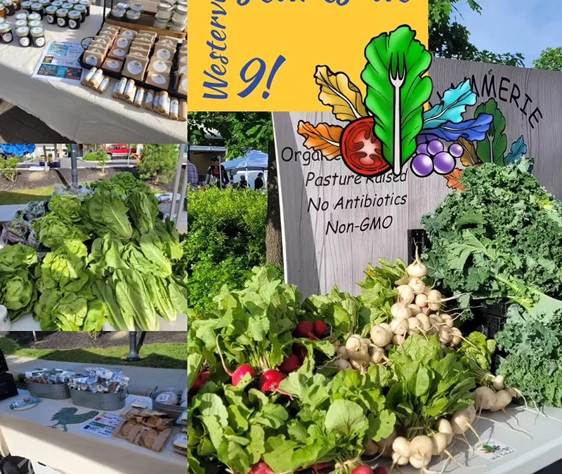 After 4th Friday tonight, stop by the Farmers Market tomorrow!