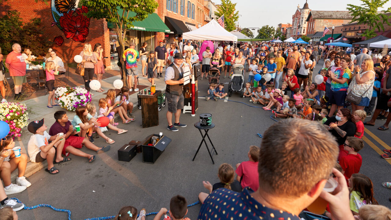 Fourth Friday street festival, May 2024 Uptown Westerville Inc